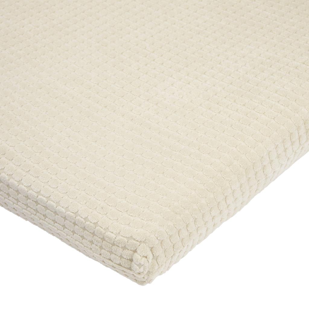 Meyco rechthoekige boxhoeslaken 100x85 cm - beige