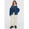 O'Neill boxy teddy outdoor vest - blauw