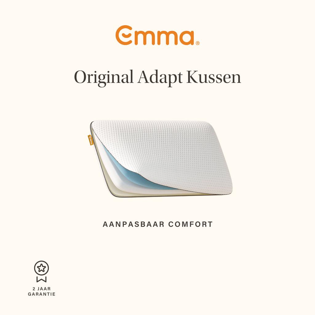Emma AirGrid Comfort traagschuim hoofdkussen 70x40 cm - medium