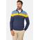Babista regular fit gestreepte polo +FIT Collectie Plus Size - blauw