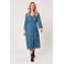 Miss Etam midi jurk - blauw