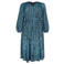 Miss Etam Plus midi jurk met print - blauw