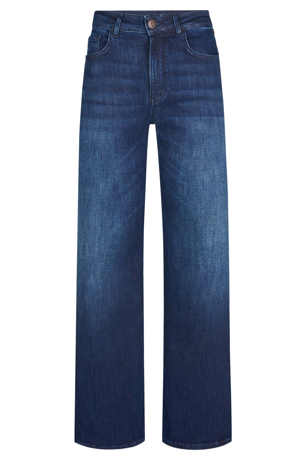 Miss Etam wide leg jeans - donkerblauw