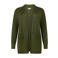Miss Etam Plus gebreid vest - donkergroen
