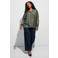 Zizzi Plus Size gebloemde blouse - groen