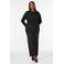 Zizzi Plus Size jersey blouse - zwart