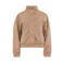 Maicazz & Zizo suèdelook imitatieleren jas - camel