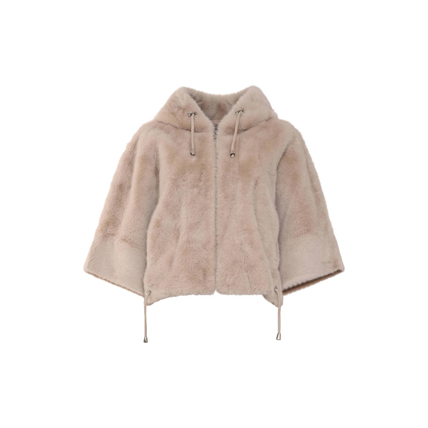 Maicazz & Zizo faux fur jas beige