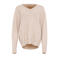 Maicazz & Zizo top met kabels en wol - beige