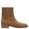 Manfield suède enkelboots - taupe
