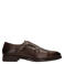 Manfield leren gespschoenen - bruin