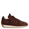 Manfield leren sneakers - bordeaux