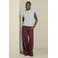 LOLALIZA wide leg broek - donkerrood