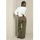 LOLALIZA wide leg jeans - kaki