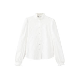blouse met borduursels - wit