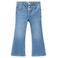Mango Kids regular waist flared jeans - mediumblauw