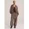 WE Fashion geruite bomberjack - bruin