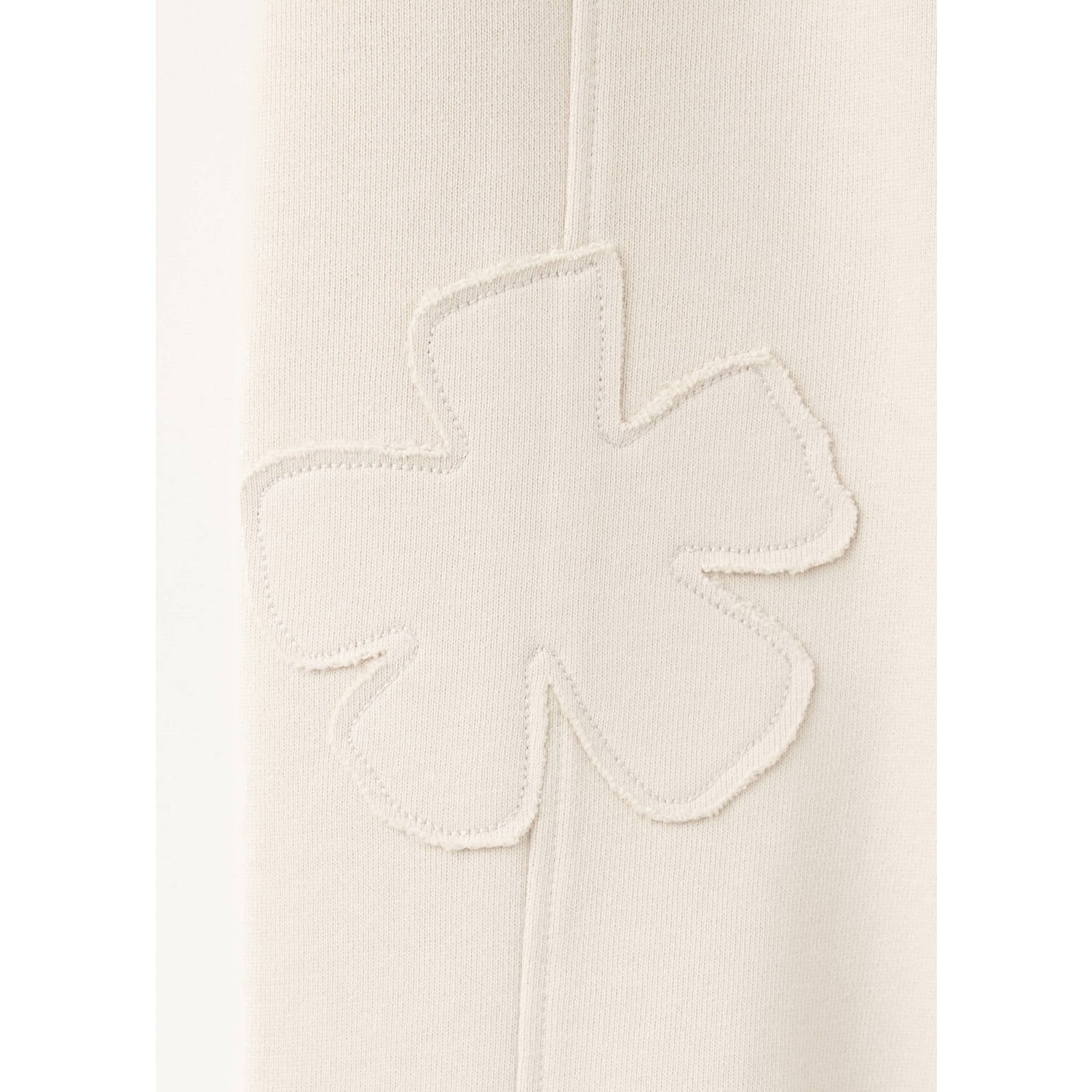 Mango Kids wide leg casual broek ecru