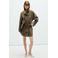 Mango trenchcoat met ceintuur - kaki