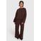 Alix the Label wide leg joggingbroek - bruin