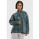 Alix the Label geruite blouse met pailletten - groen