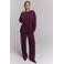 Alix the Label barrel joggingbroek - aubergine