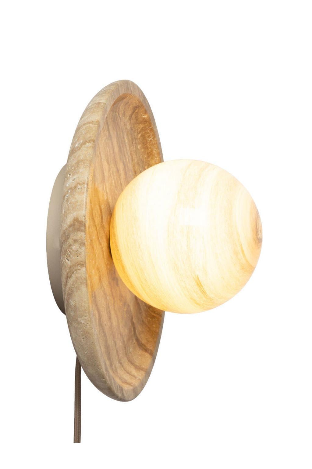 it's about RoMi dimbare wandlamp TIVOLI G9 - terra