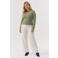VERO MODA Curve x Wehkamp Plus Size gestreepte top - groen/bruin