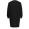 ONLY CARMAKOMA Plus Size gebloemde sweatjurk met borduursels - zwart