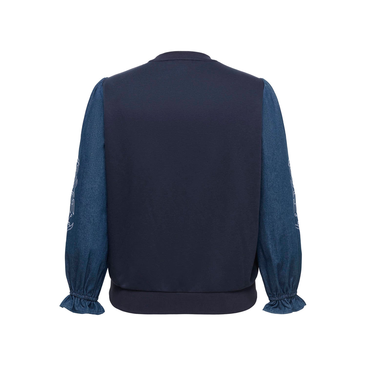 ONLY CARMAKOMA Plus Size sweater donkerblauw