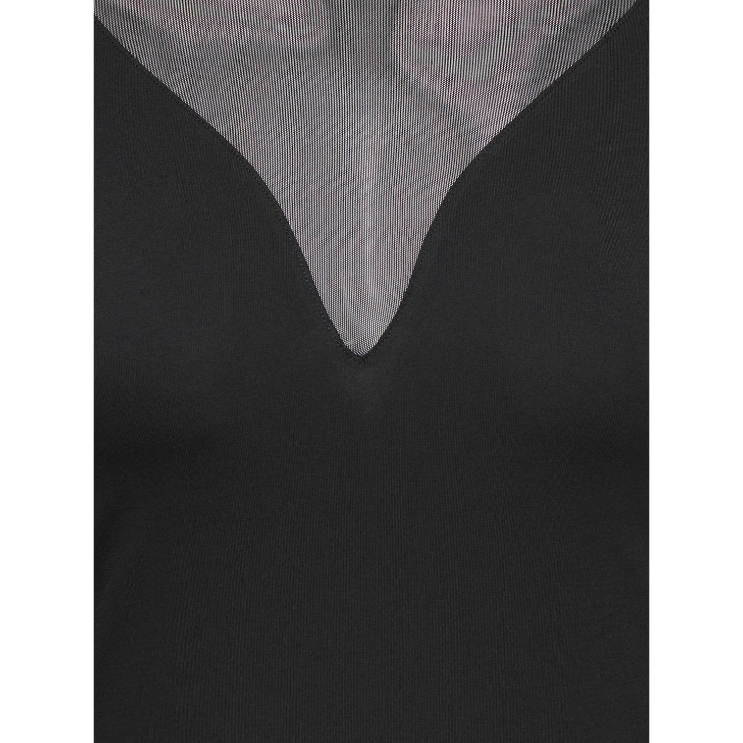 ONLY CARMAKOMA Plus Size top zwart