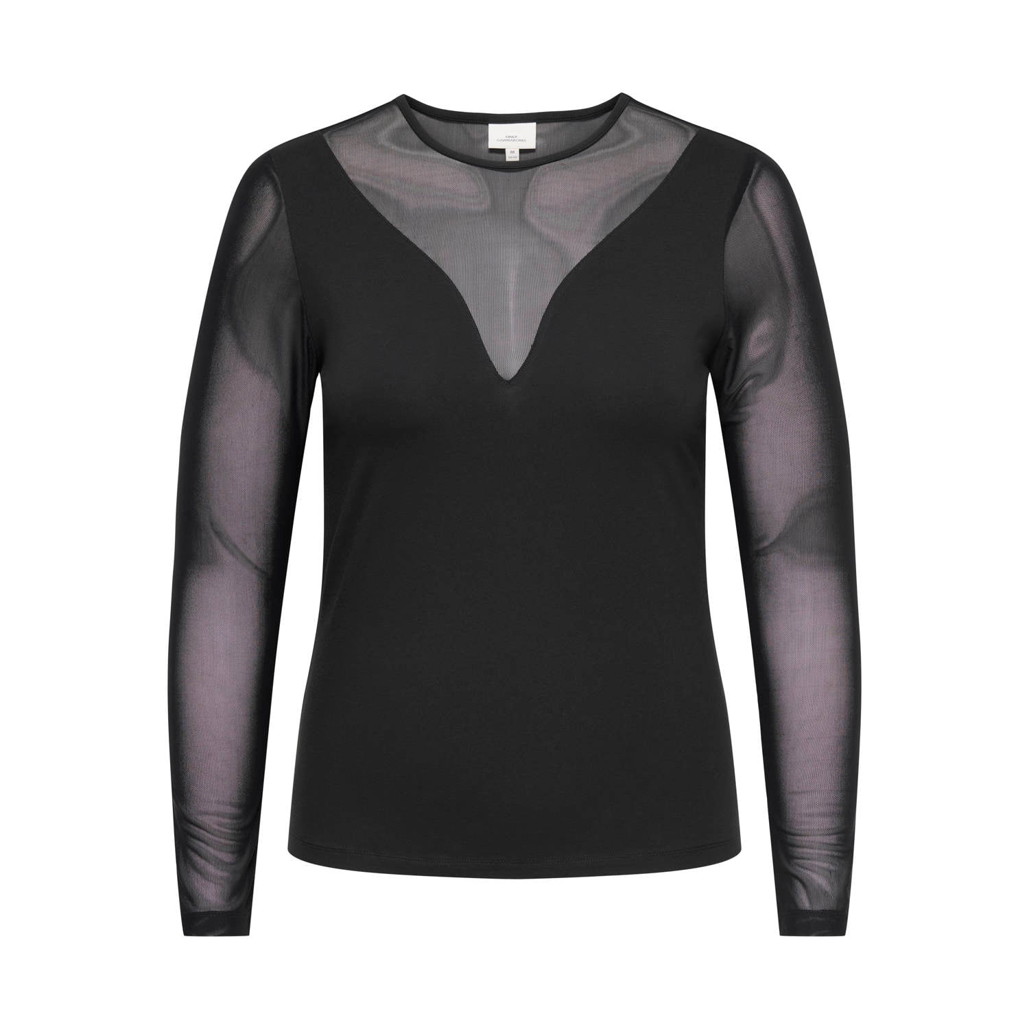 ONLY CARMAKOMA Plus Size top zwart