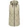 ONLY CARMAKOMA Carmaggi Hood Waistcoat Otw Plus Size bodywarmer - beige
