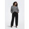 ONLY CARMAKOMA Plus Size gebreid vest - grijs
