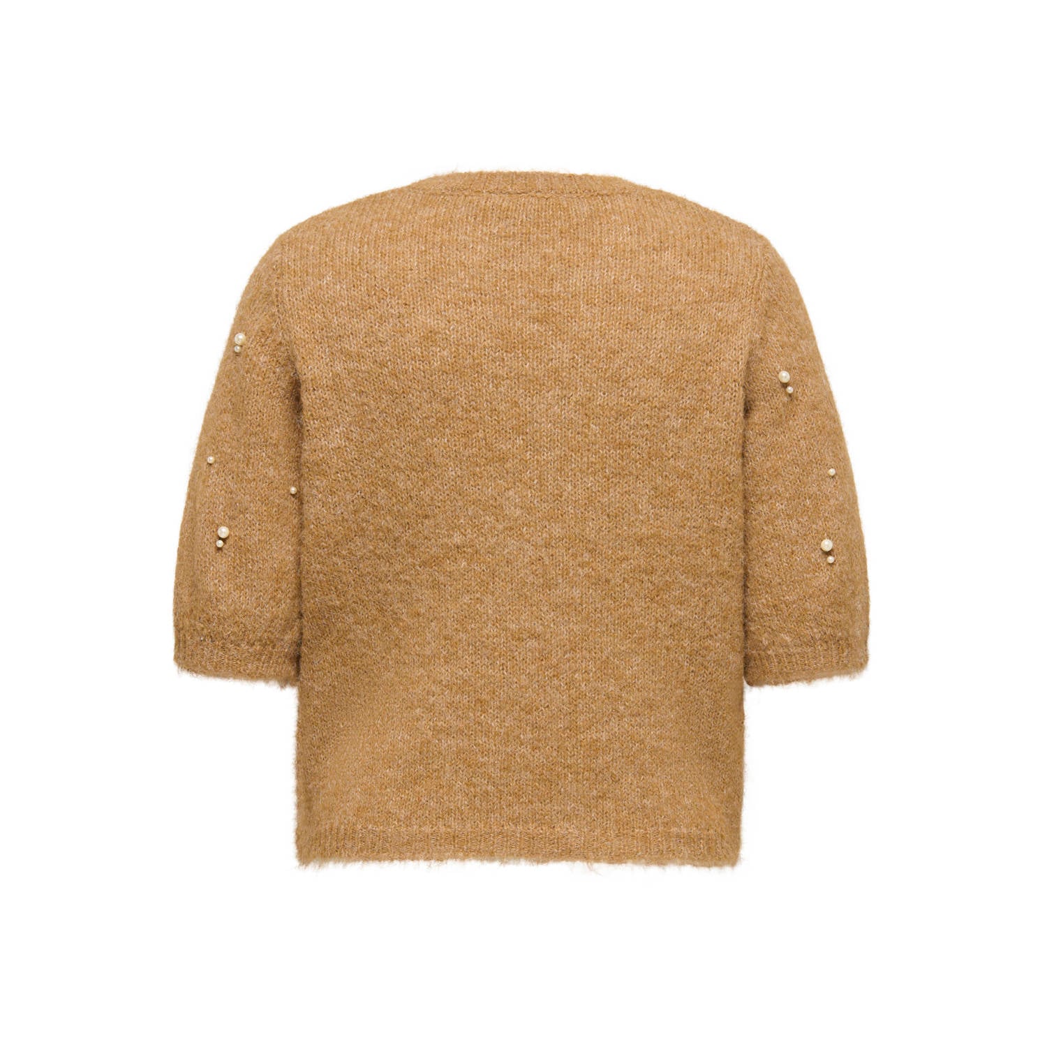 ONLY CARMAKOMA Plus Size gebreide pullover bruin