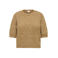 ONLY CARMAKOMA Plus Size gebreide pullover - bruin