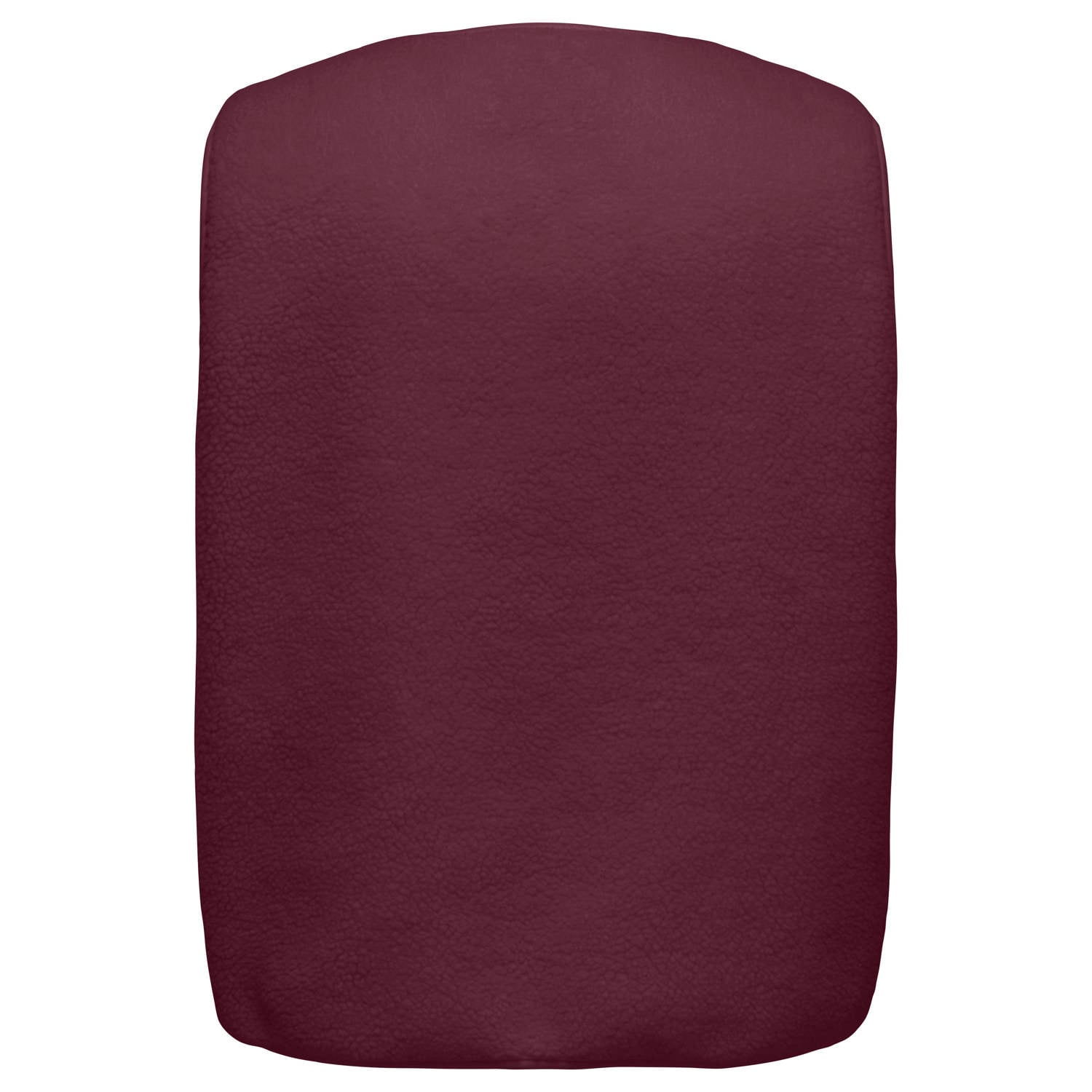 ONLY CARMAKOMA Plus Size teddy gilet donkerrood