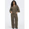 ONLY CARMAKOMA Carnessa hw tie cord wide pant pnt Plus Size - bruin