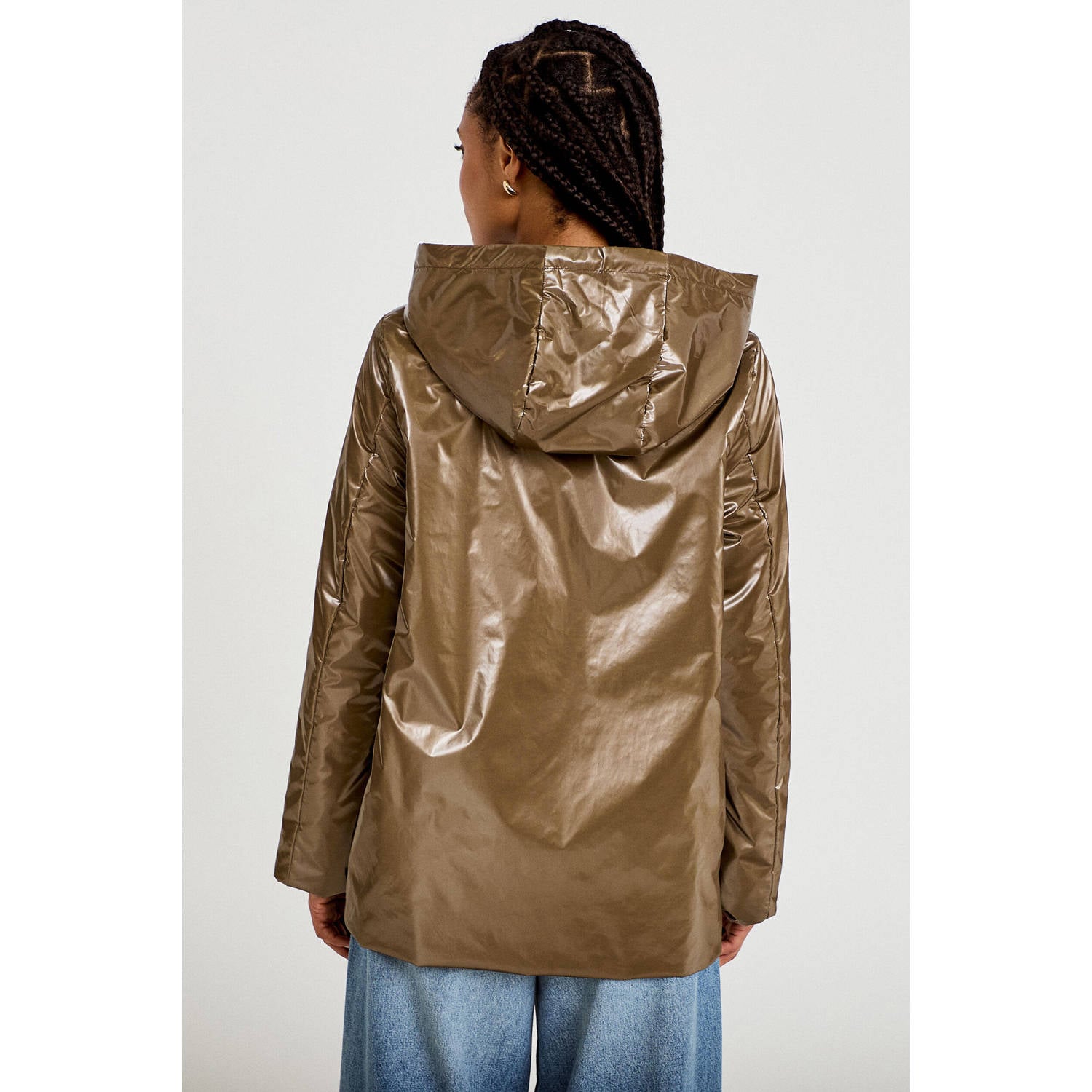 Cache parka taupe