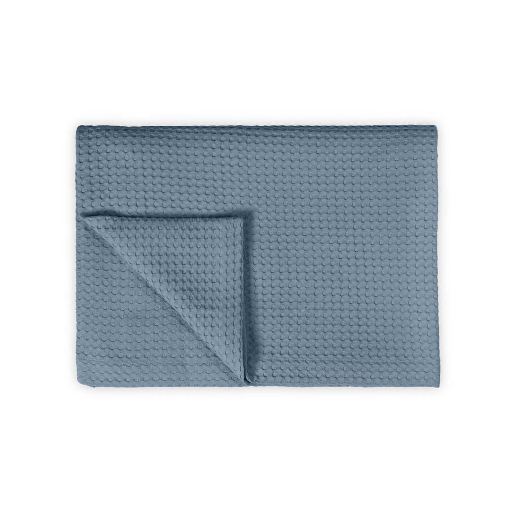 Vandyck katoenen bedsprei 160x250 cm - blauw