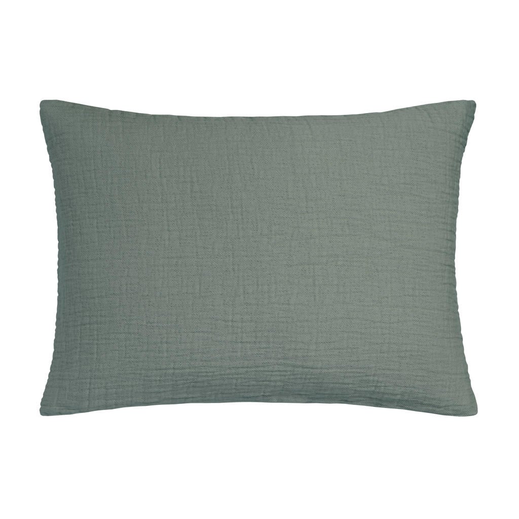 Vandyck katoenen kussensloop 40x55 cm - groen