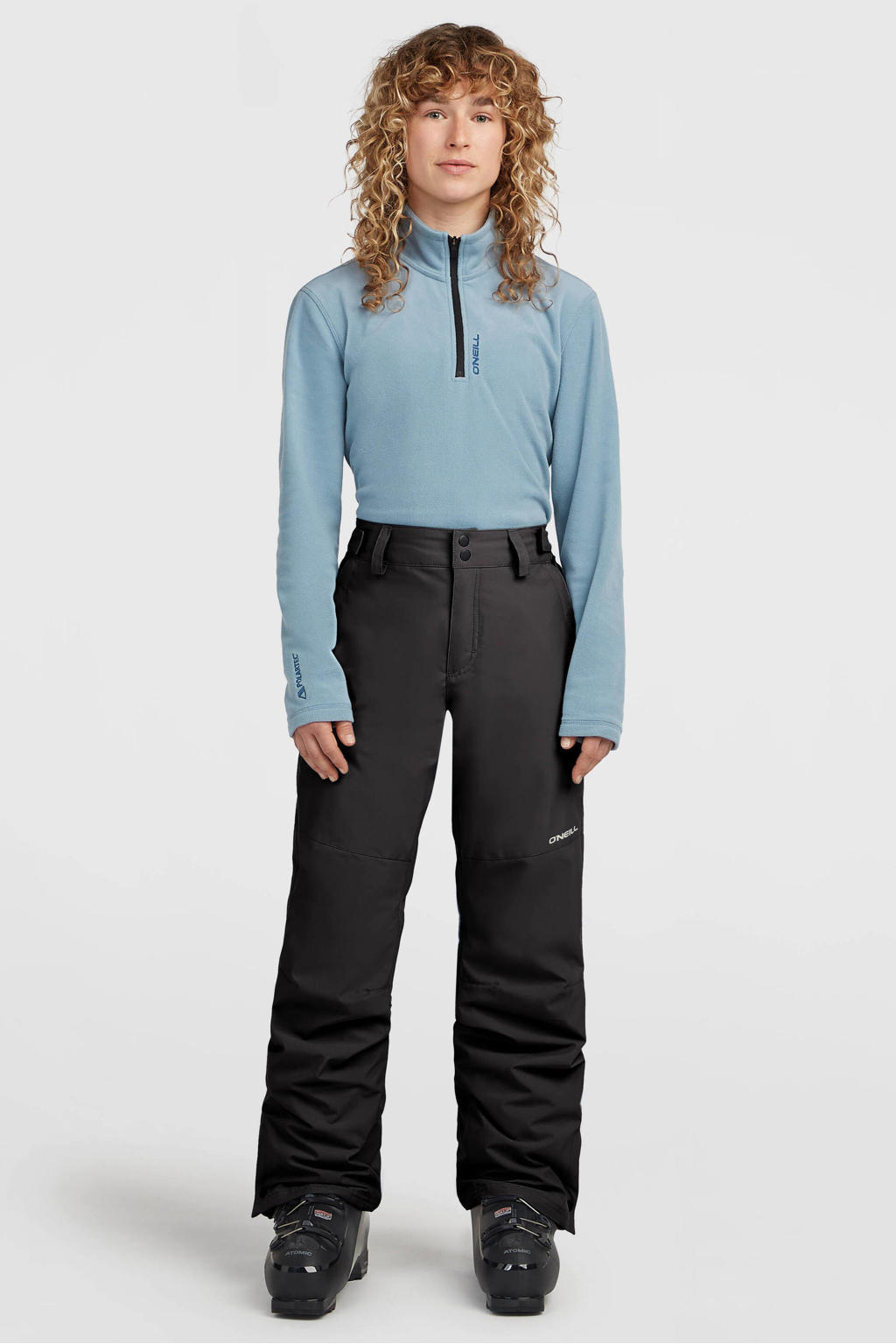 Zwarte dames O'Neill skibroek van polyester met effen