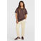 O'Neill T-shirt met tekst - bruin