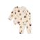 Feetje pyjama met print - beige/bruin