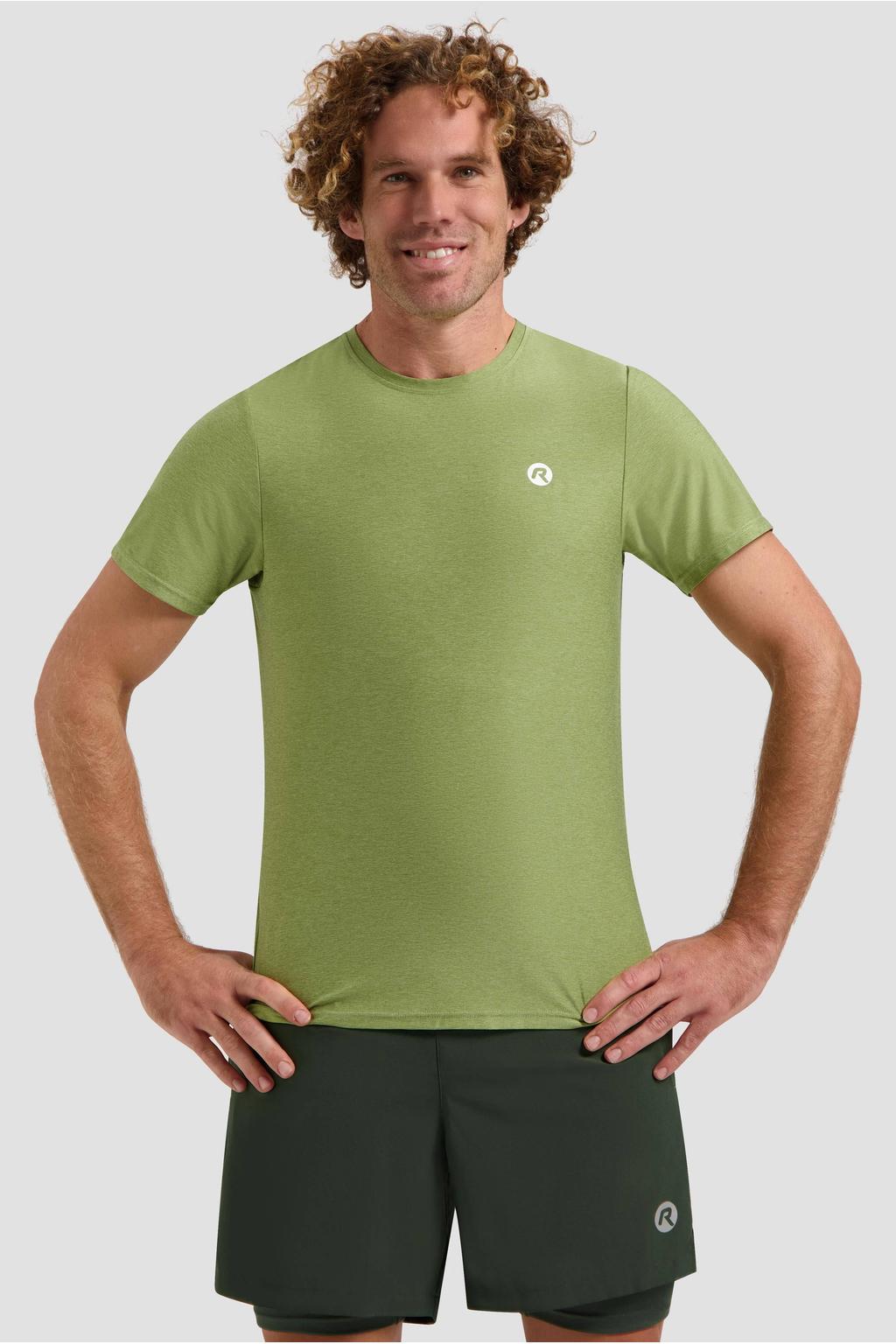 Rogelli Hardloopshirt groen