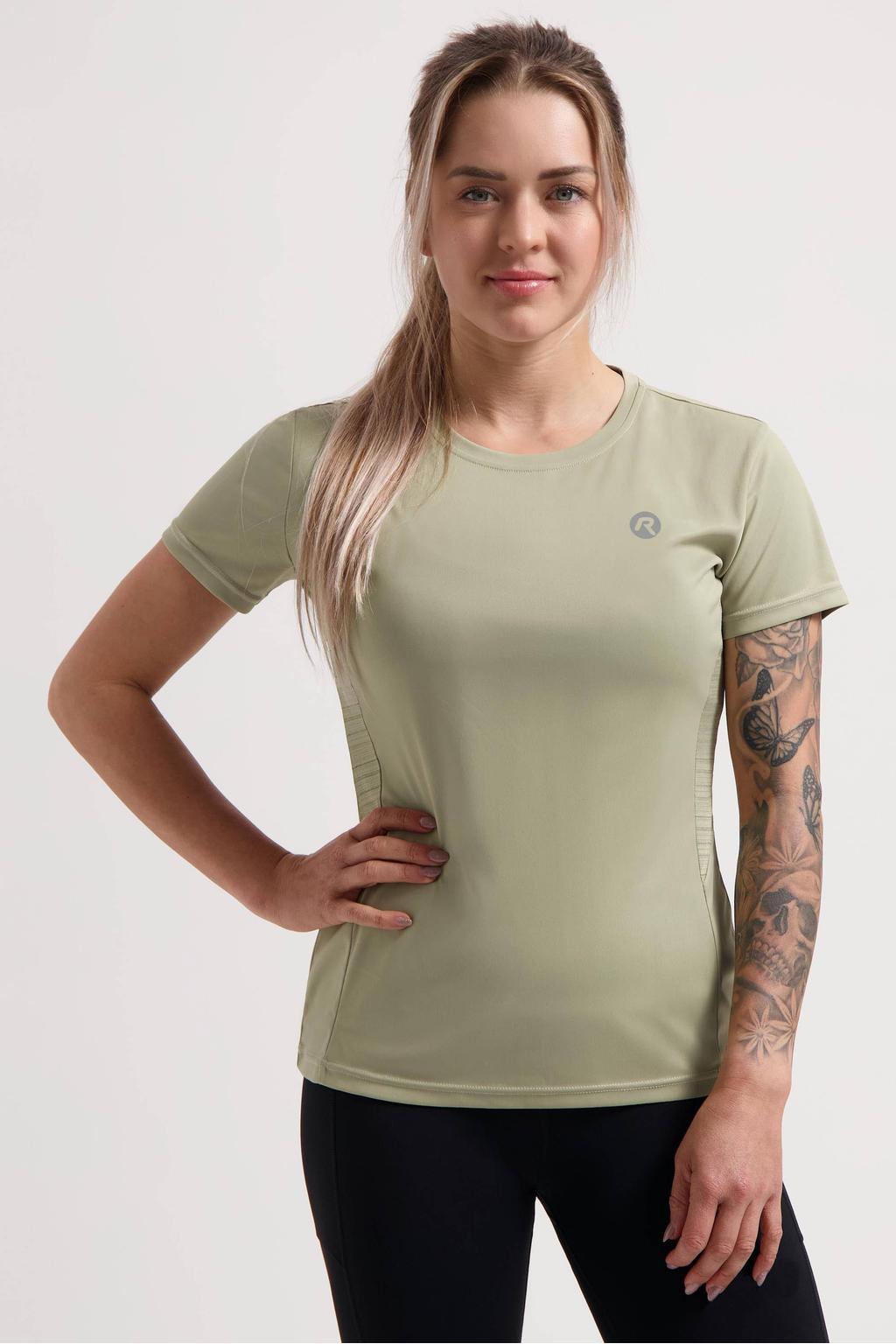 Rogelli Hardloopshirt Core Taupe