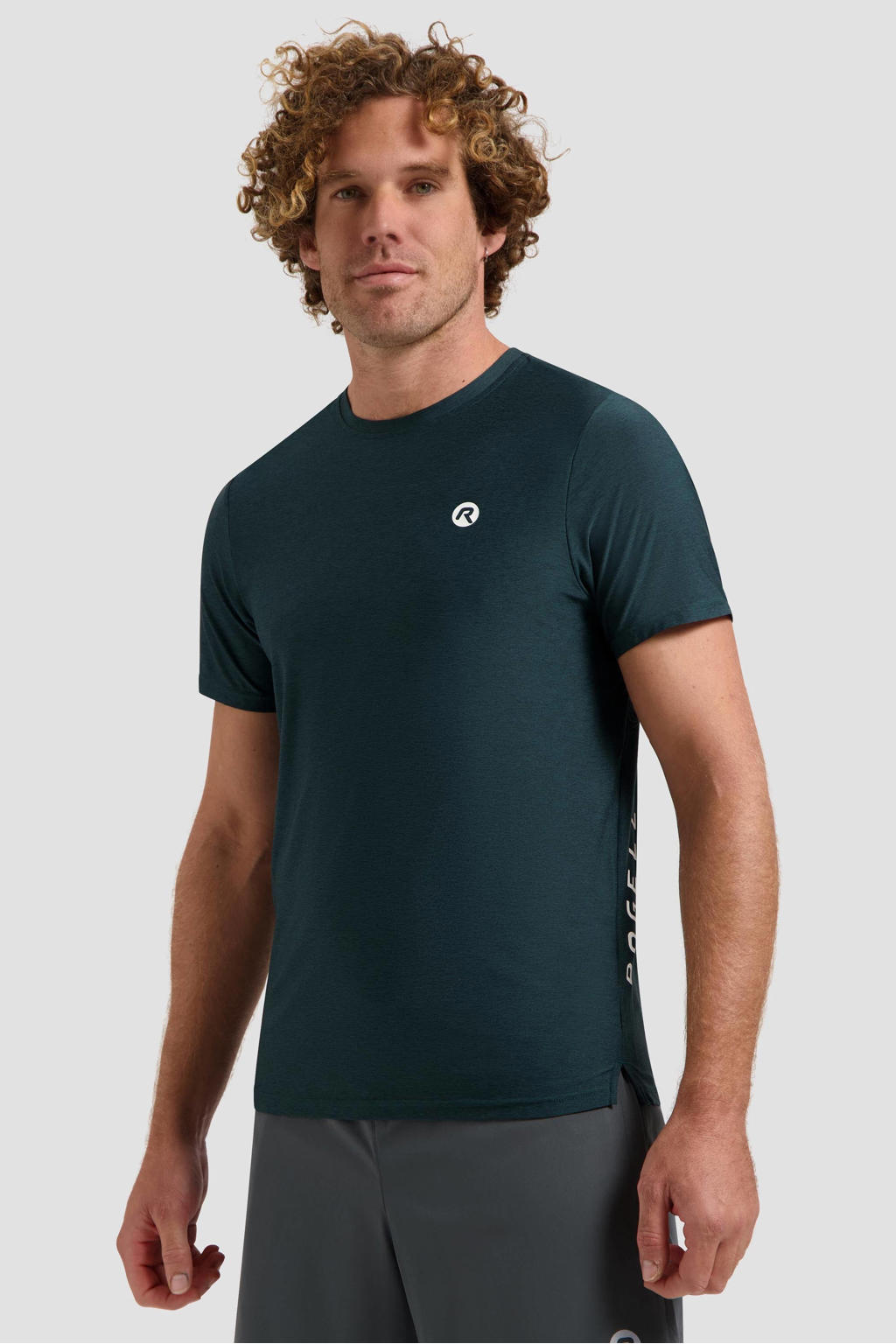 Rogelli Hardloopshirt donkerblauw