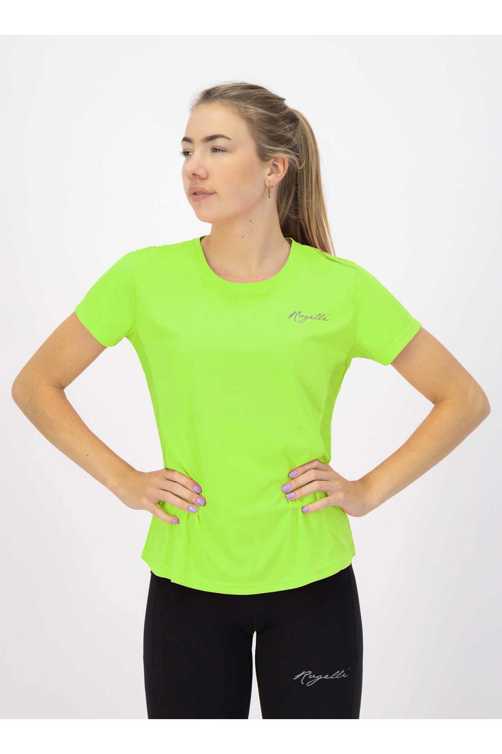 Rogelli Hardloopshirt Core Fluor