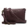 Chabo Bags leren crossbody tas Stylish donkerbruin