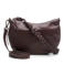 Chabo Bags leren crossbody tas  Banana Byron donkerbruin